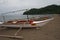 Bangkas, a traditional type of outrigger boats used by Filipino artisanal fishermen