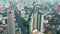 Bangkok Aerial view, above Sukhumvit and Thonglor district in Thailand