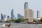 Bangkok Chao Praya River Skyline Thailand