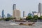 Bangkok Chao Praya River Skyline Thailand