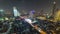 Bangkok Cityscape Time Lapse Panning