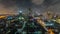 Bangkok Cityscape Time Lapse Panning