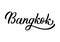 Bangkok hand lettering