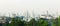 Bangkok panorama view