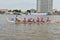 Bangkok, Thailand 20 December 2015 : China boat teams the competing