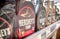 BANGKOK, THAILAND - AUGUST 25: Foodland supermarket fully stocks various flavors of Hershey`s chocolate syrup on the shelves in