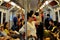 Bangkok, Thailand: BTS Skytrain Interior
