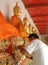 BANGKOK,THAILAND-DECEMBER 24: The artist repairing the ancient Buddha which over 200 years around the main temple
