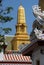 Bangkok, Thailand: Gilded Temple Prang