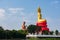 Bangkok, Thailand - Jan 20, 2016 : Temple of buddhist along Chao Phra Ya River in Bangkok.  A visit to Bangkok would not be