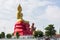 Bangkok, Thailand - Jan 20, 2016 : Temple of buddhist along Chao Phra Ya River in Bangkok.  A visit to Bangkok would not be