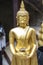 Bangkok,THAILAND - JANUARY 26, 2020: Buddha images that people respect in Thailand, People who believe in making merit by giving