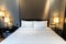 Bangkok, THAILAND - January 4 : LUXURY, DELUXE ROOM. interior of The Okura Prestige Bangkok simply oozes luxury and comfort. on 4