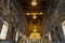 Bangkok,Thailand-July 4,2020:The big gold buddha statue in side chuch in Suthat temple at bangkok