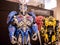 Bangkok, Thailand - June 15, 2017: Fictional characters of Transformers: The Last Knight. It is the fifth installment of the live-