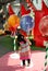 Bangkok,Thailand: Little Girl Admiring Christmas Decorations