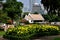 Bangkok, Thailand: Lumphini Park & Office Towers