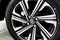 Bangkok, Thailand - March 7, 2023 : Alloy wheel tire of All-new Toyota all new Toyota YARIS ATIV. Famous world brand. Modern