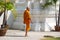 Bangkok, Thailand: Monk at Wat Mahathat