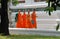 Bangkok, Thailand: Monks at Suthat Temple