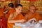 Bangkok, Thailand: Monks at Wat Suthat