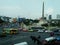 BANGKOK, THAILAND - Nov,18 2019: A beautiful view of Victory Monument - One of Bangkok`s major traffic intersections