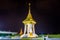 Bangkok,Thailand on November13,2017:Night scene of Replica of the Royal Crematorium for the Royal Cremation of His Majesty King Bh