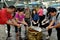Bangkok, Thailand: People at Erawan Shrine