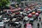 Bangkok, Thailand: Rush Hour Traffic Jam