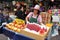 Bangkok, Thailand: Woman Selling Pomegranate Juice