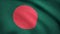 Bangladesh Flag. Background Seamless Looping Animation. Bangladesh Flag. Background Seamless Looping Animation