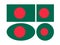 Bangladesh flags - Republic of Bangladesh is a country in South Asia