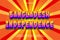 Bangladesh independence editable text effect 3 dimension emboss comic style