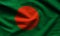 Bangladesh waving flag