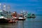 Bangsaray Thailand fishing fleet docked