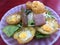 Banh khot mini savory coconut pancake