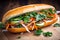 Banh Mi - Tasty Vietnamese Sandwich with Layers of Flavor and Texture