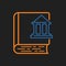 bank book icon. Vector illustration decorative design