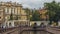 The Bank Bridge timelapse is one of the most scenic and romantic bridges in the city in Saint Petersburg.