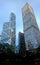 Bank of China Tower and commercial Buildings in Hong Kong