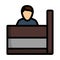 Bank Clerk Icon