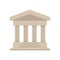 Bank, Court, Museum vector icon illustration