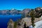 A bank of the Crater Lake