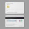 Bank credit card template