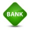 Bank elegant green diamond button