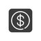 Bank item, money exchange black glyph icon. Public navigation. Pictogram for web page, mobile app, promo. UI UX GUI design element