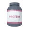 The Bank labeled protein. Sports supplements in nutrition for muscle growth.Gym And Workout single icon in cartoon style