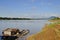 On the bank of Mekong River.