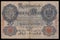 Bank note (bill) of keiser Germany. 20 mark. 1910. Obverse.
