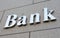 Bank sign